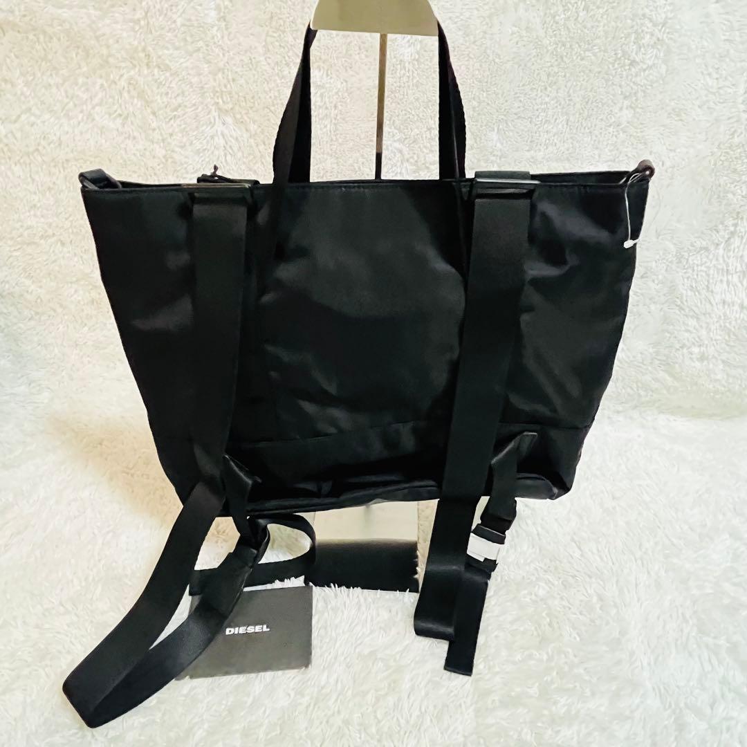 DIESEL ディーゼル 3wayトートバッグ 新品タグ付き ブラック×イエロー