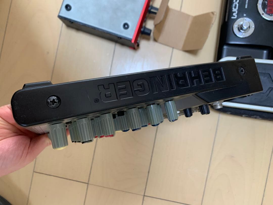&中古ZOOM G2.1u/UW500/BEHRINGER XENYX 1002