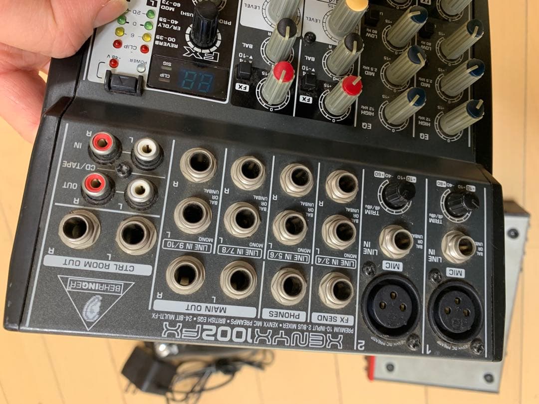 &中古ZOOM G2.1u/UW500/BEHRINGER XENYX 1002