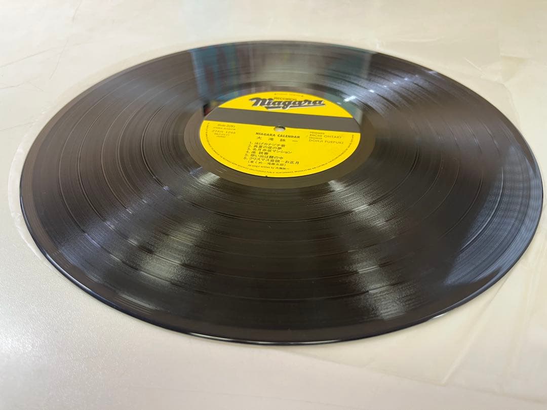 G768希少廃盤LP 大滝詠一NIAGARA CALENDAR 1981年 帯付