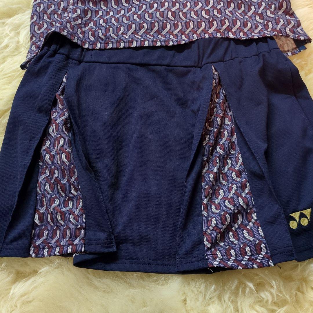 YONEX ヨネックス　レディーステニスウェア フリル袖 上下セットLサイズ