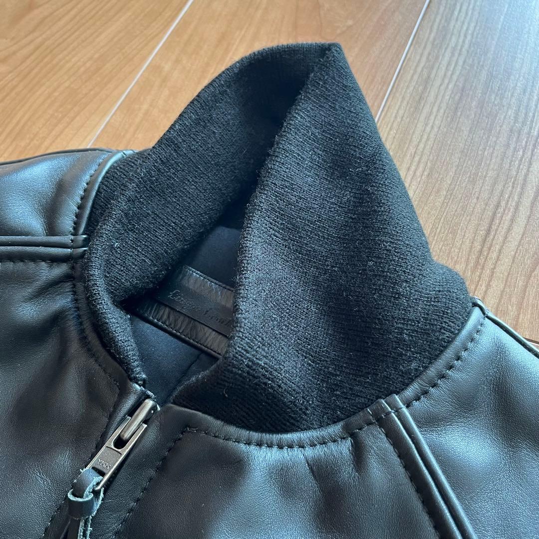 あいじ　Liugoo Leathers 本革ライダーススタジャン Ｍ