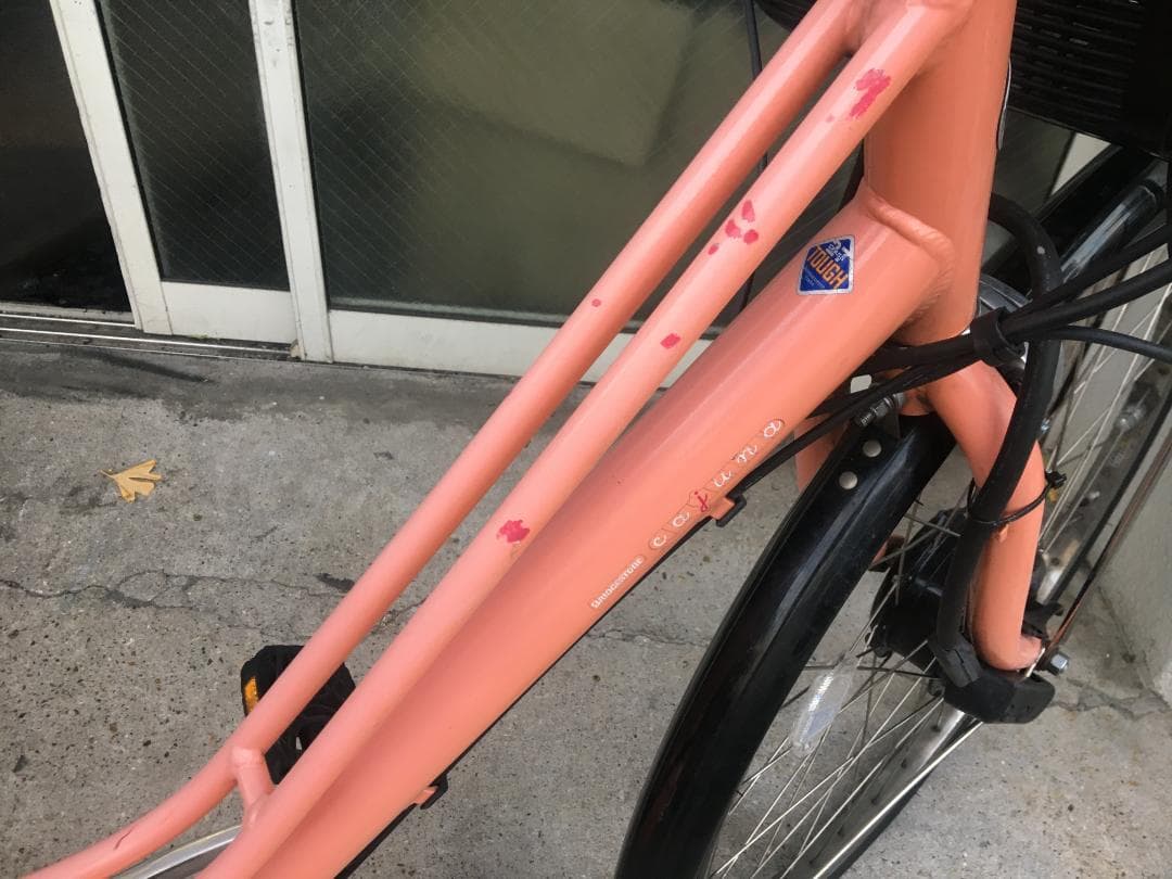 地域限定送料無料　カジュナ　E　回生充電モデル　ピンク　神戸市　電動自転車