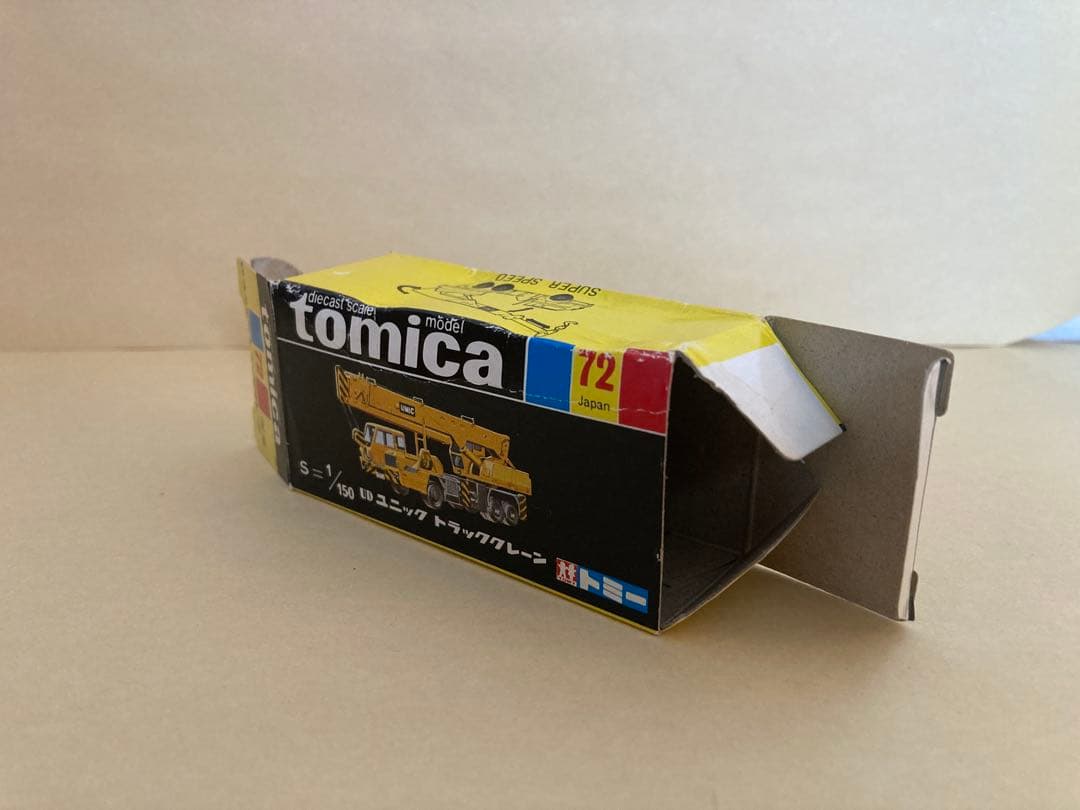 トミカNo.72 ニッサンディーゼルユニックトラッククレーン小田急特注【日本製】