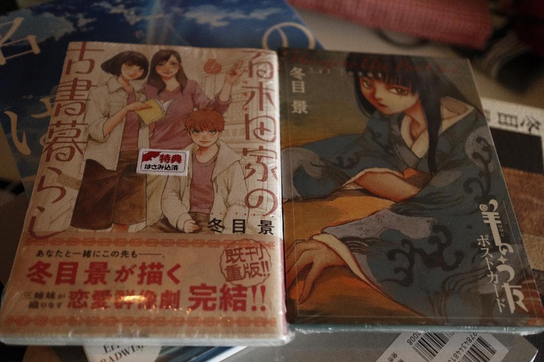 【新品未開封】冬目景画集 20 -twenty- 大判、イエスタデイ、羊のうた