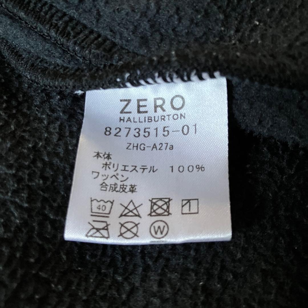 ゼロハリバートン ジップジャケット フリース ダークグレー メンズ 2L（XL）