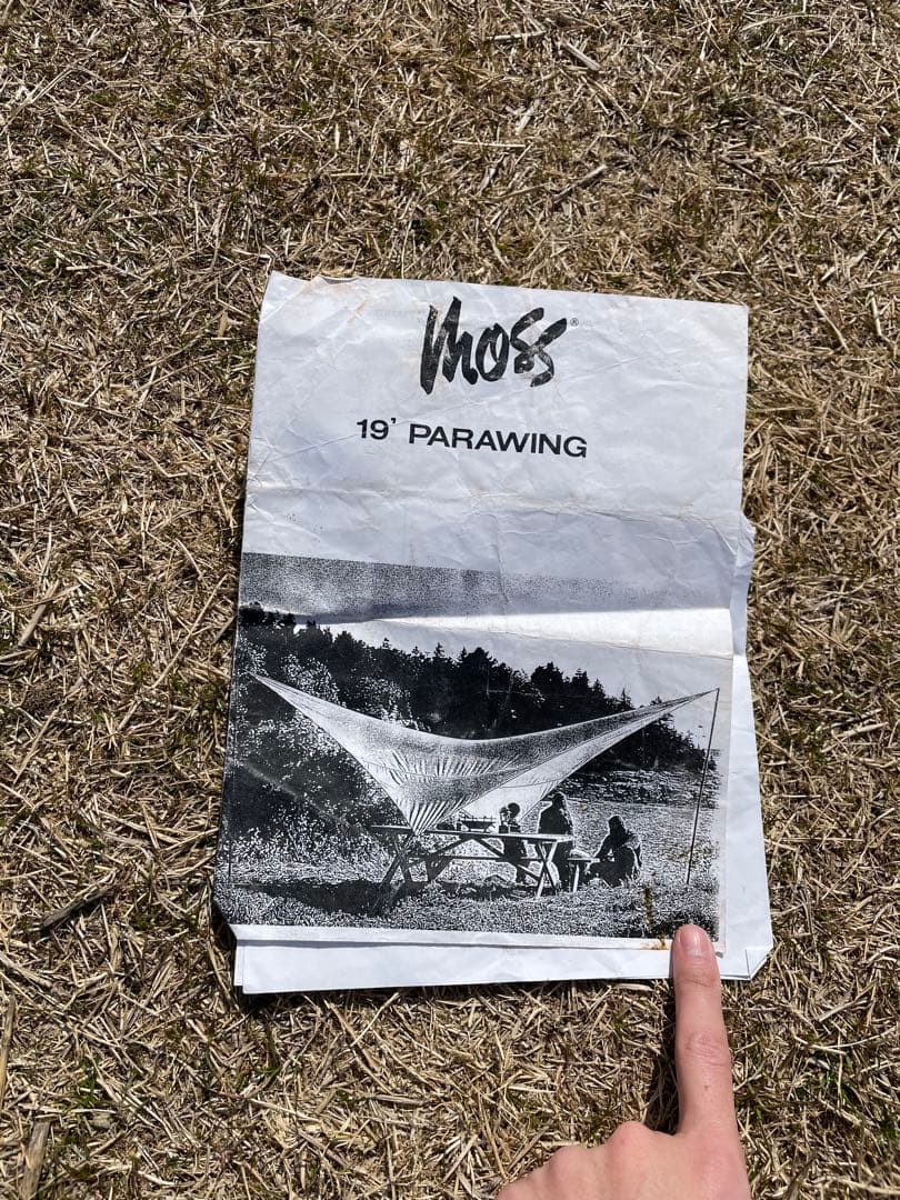MOSS 19ft PARAWING オリジナル CAMDEN モス