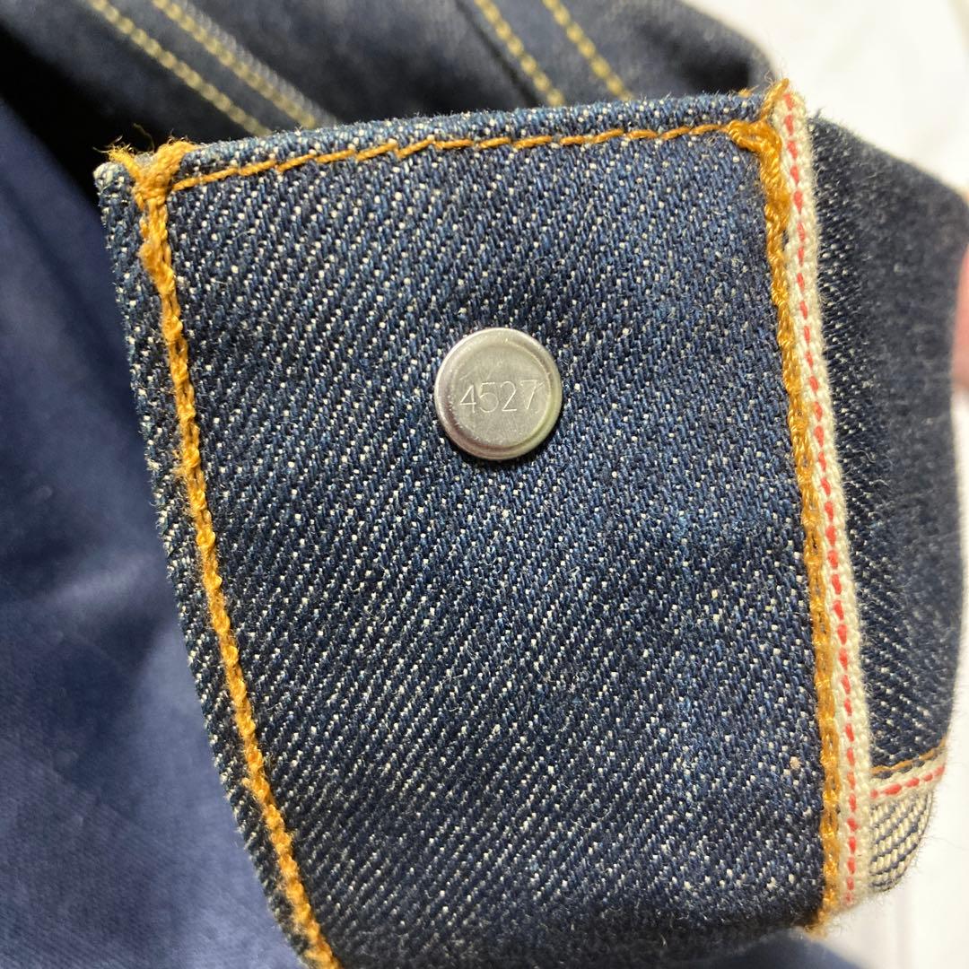【USA製】Levi's リーバイス デニムジャケット Gジャン 濃紺 XL相当