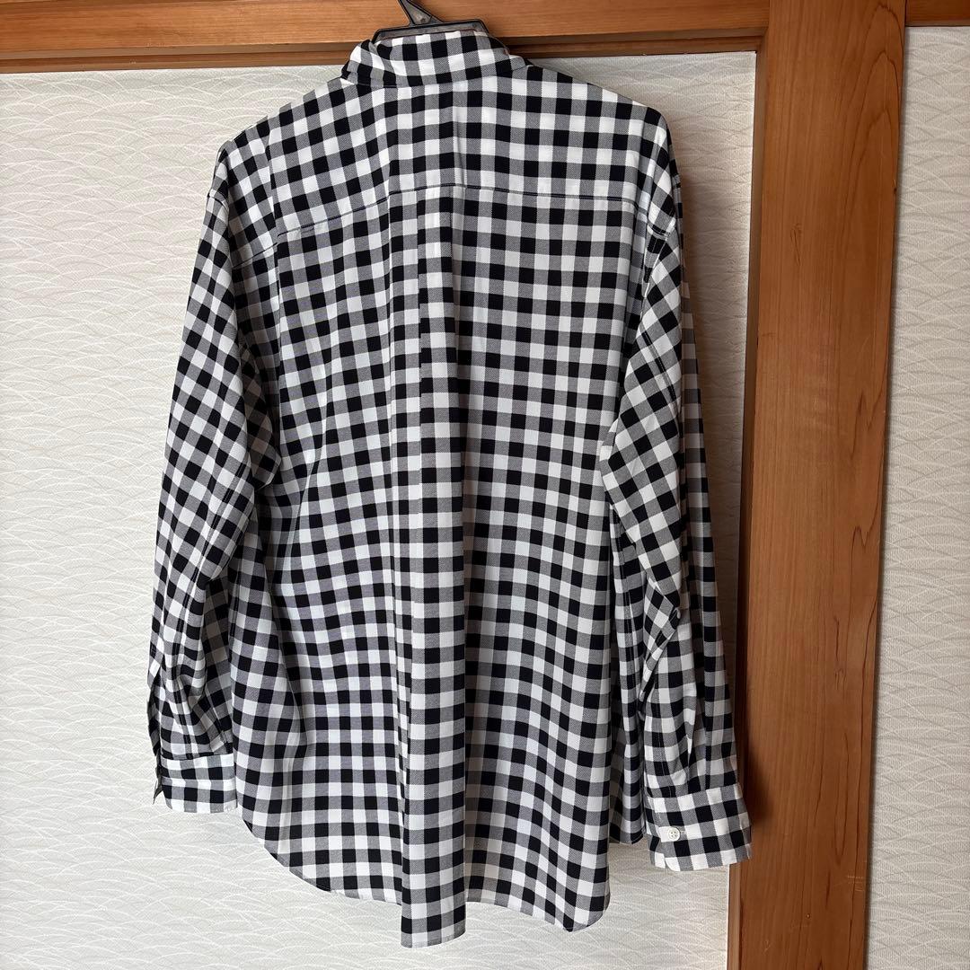 COMME des GARCONS ギンガムチェックブラウス