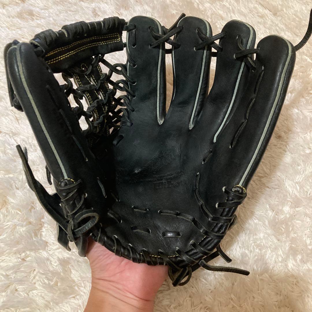 みこどた☆ 　 Wilson 野球　グローブ 黒