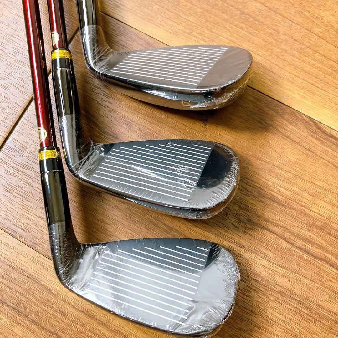 【ほぼ未使用】本間睦　MH500X2　5-PW　6本セット　純正カーボン R