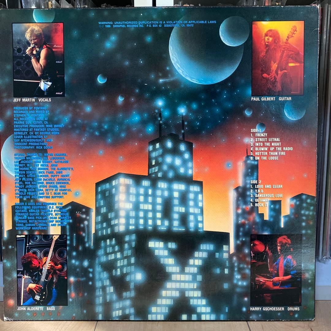 Racer X / Street Lethal USオリジナル