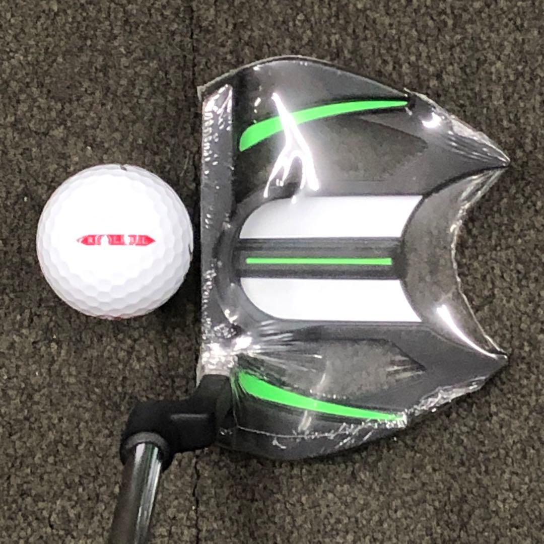 ☆新品で激安！極太グリップと大型ヘッドの安定感抜群のカッコいいダイナミクスパター