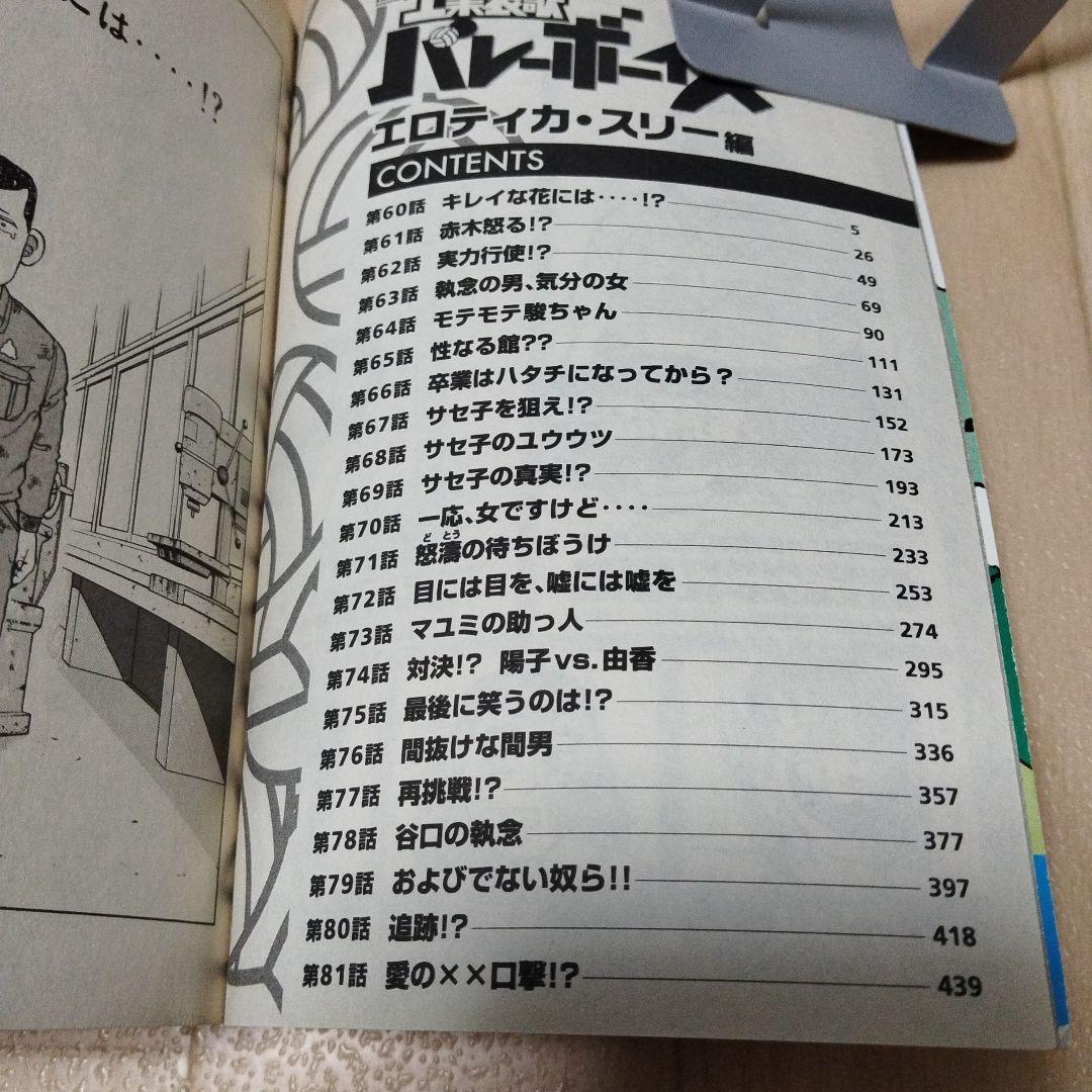 【初版本】工業哀歌バレーボーイズ　コンビニコミック全8冊セット　村田ひろゆき