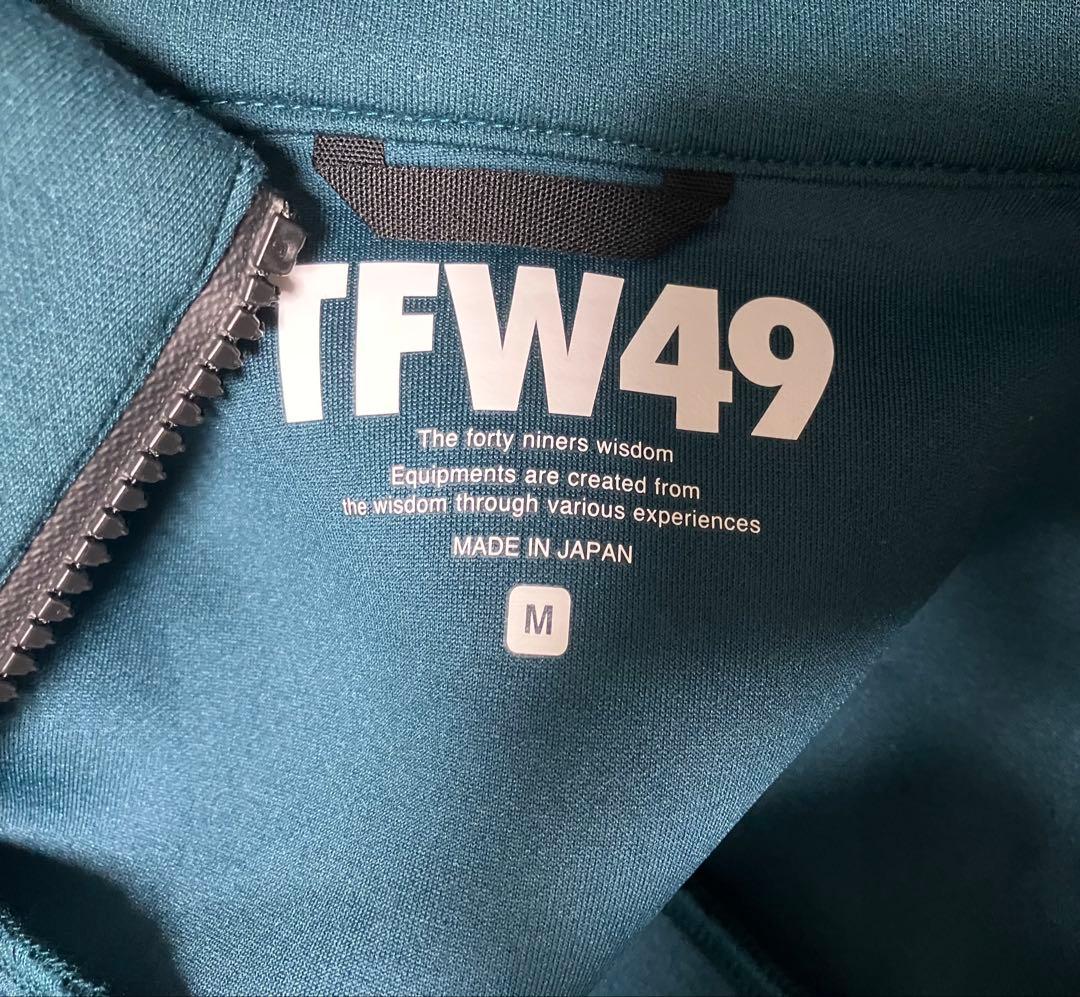 TFW49 CARBORD MATERIAL HALF ZIP セットアップ