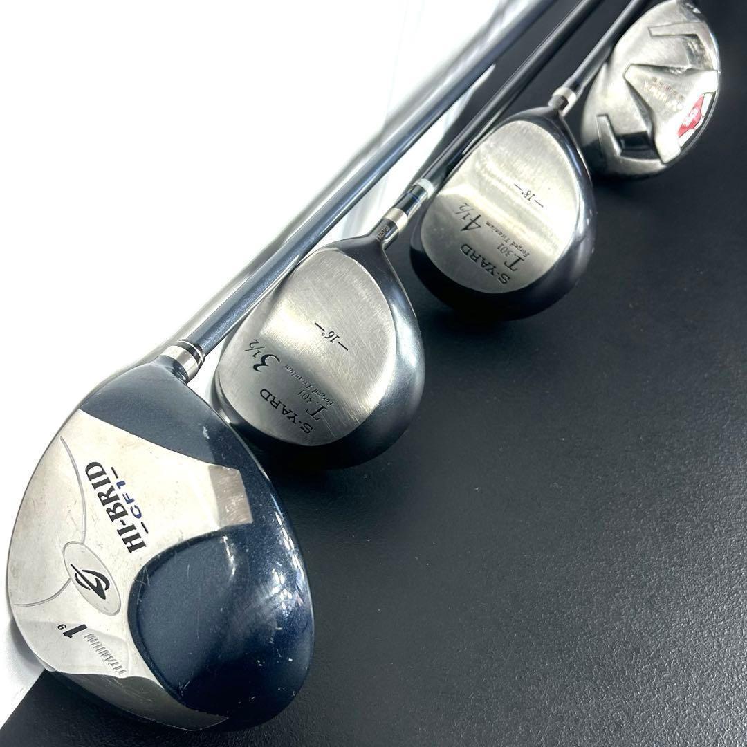 本格派 メンズゴルフクラブ フルセット ゴルフセット S-YARD ゴルフ