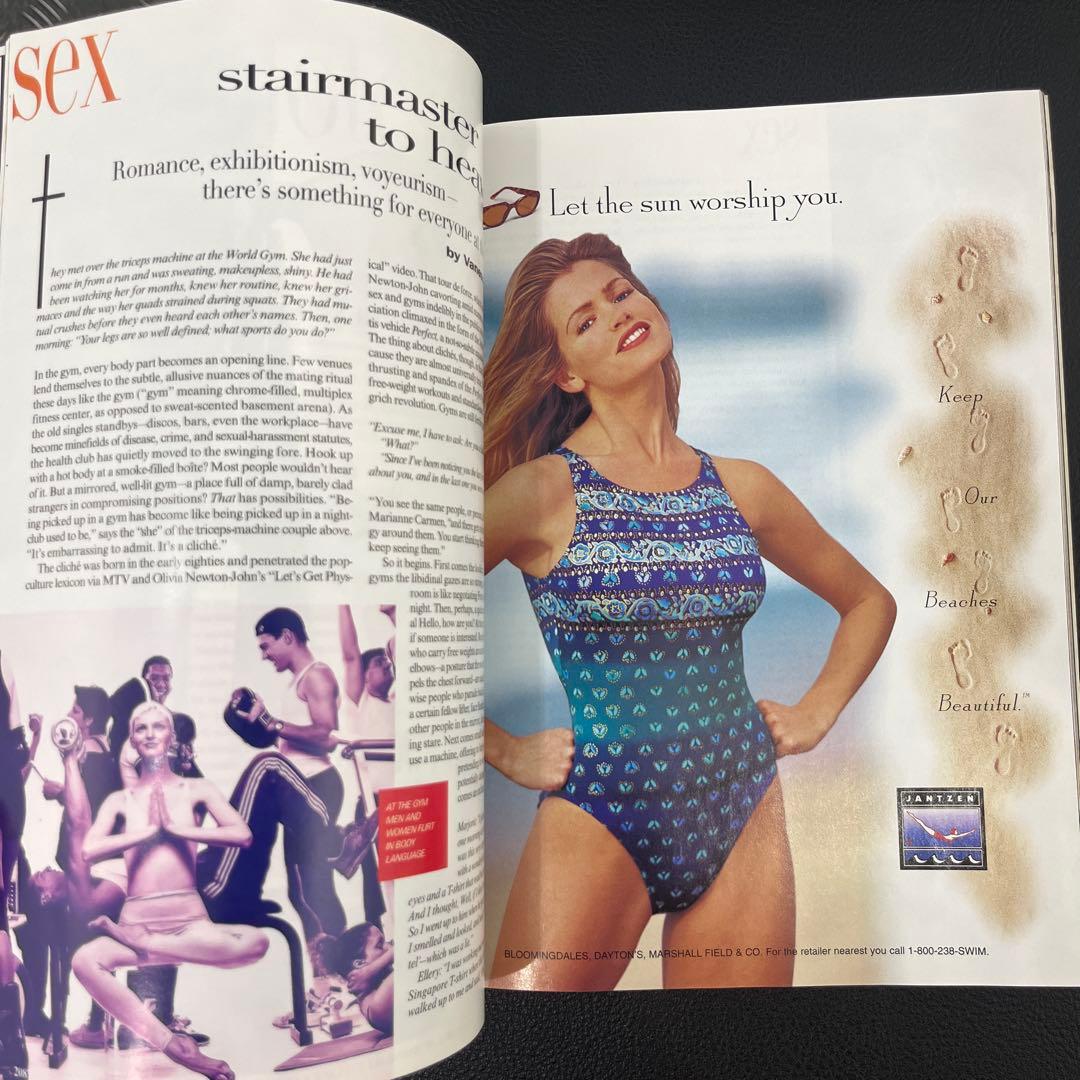 Vogue US 1995年　5月号　クラウディア・ シファー
