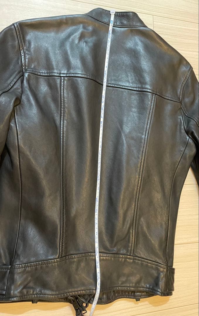 美品ALL SAINTS オールセインツ ラムレザー ライダースジャケット XS