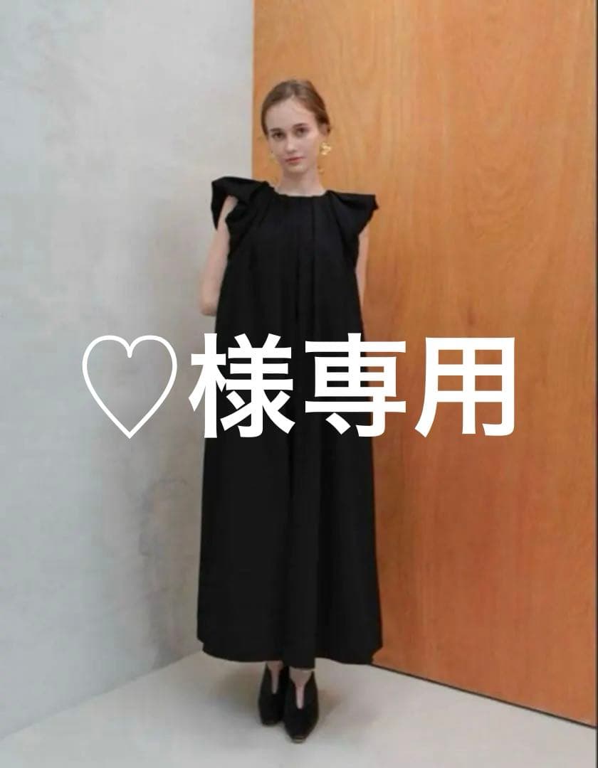 ワンピース acka drape one-piece size1