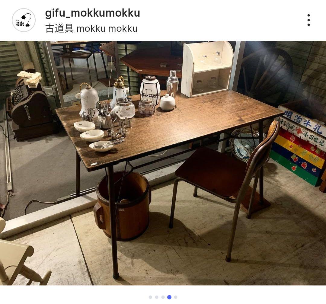 アンティーク ビンテージ ダイニングテーブル 作業台