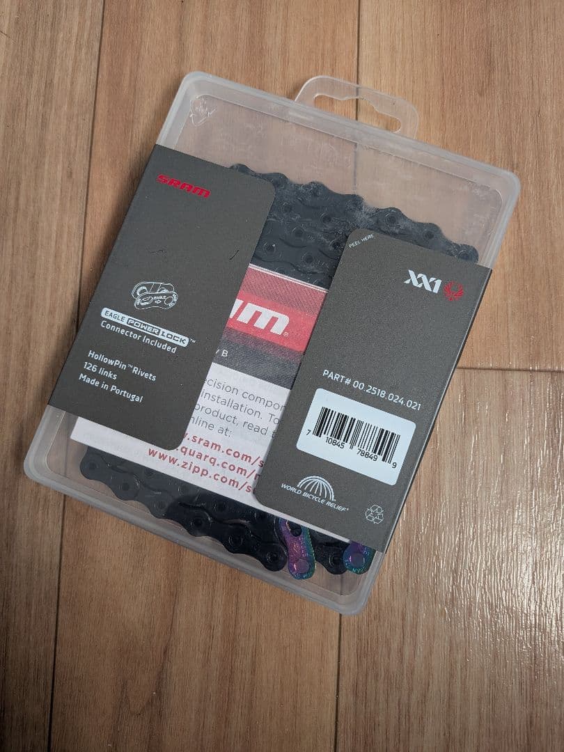 パーツ SRAM XX1 EAGLE CHAIN BLACK 12-speed