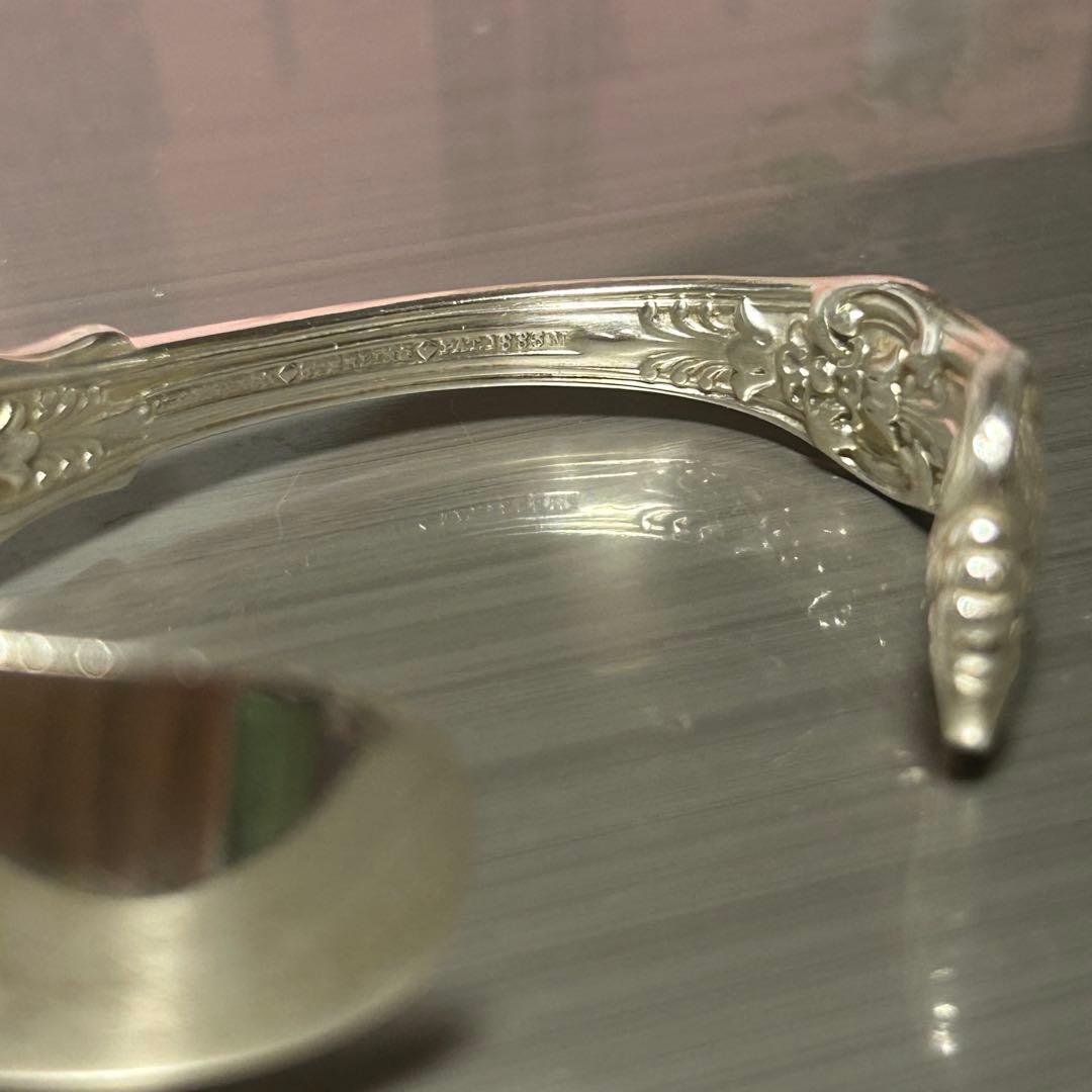 ティファニー スターリングシルバー バターナイフ バングル 925