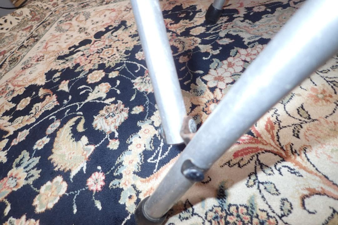 Gadabout アウトドアチェア 青と白ストライプ