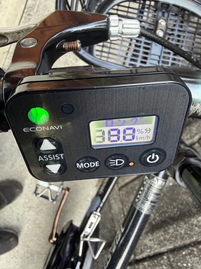 Panasonic ベロスターミニ　電動アシスト自転車 前カゴ付き
