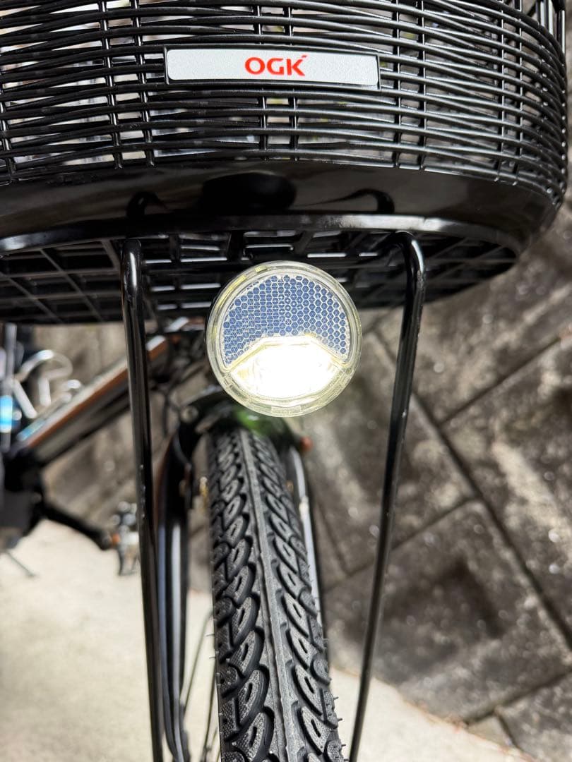 Panasonic ベロスターミニ　電動アシスト自転車 前カゴ付き