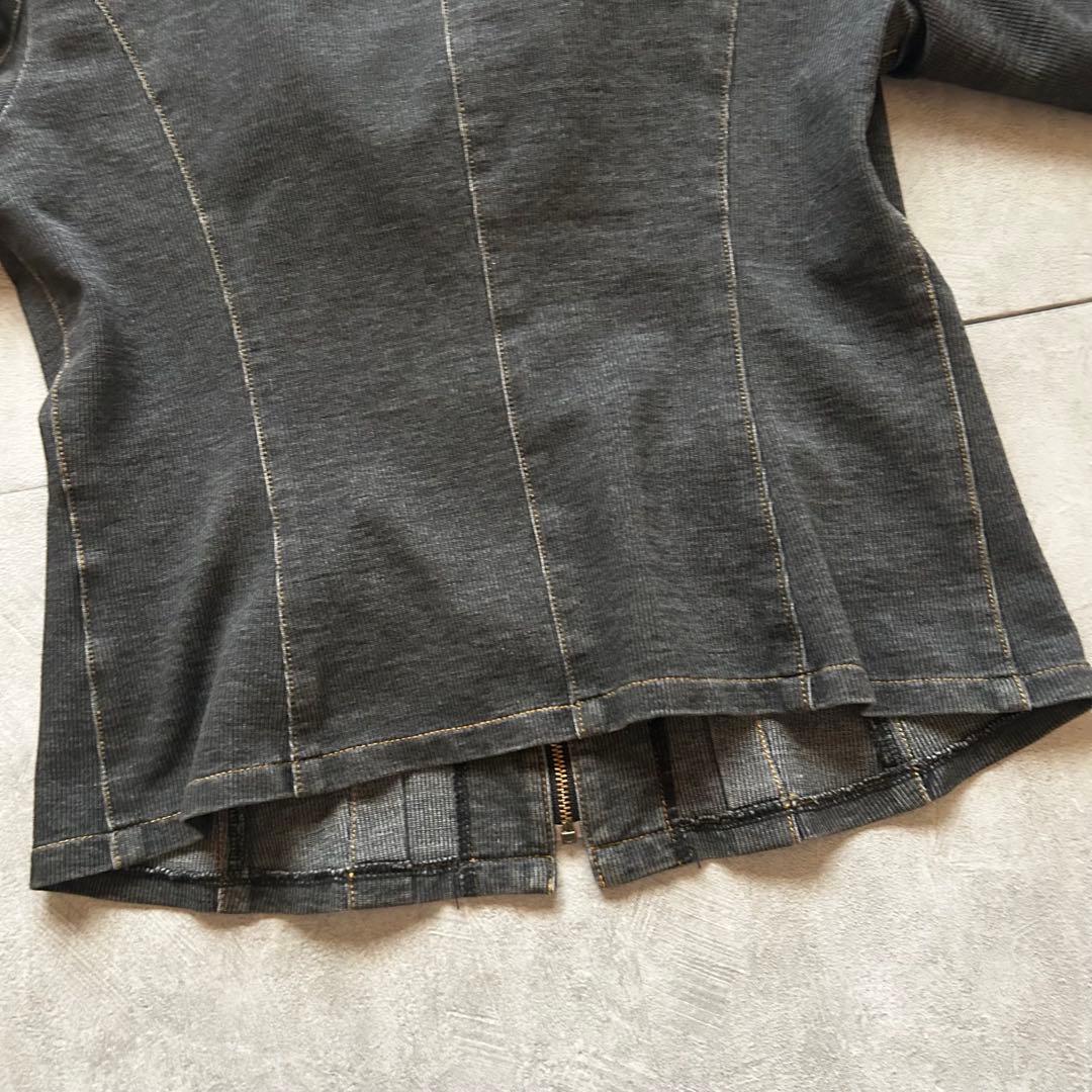 ジャケット・アウター archive grunge gimmick jacket y2k gray