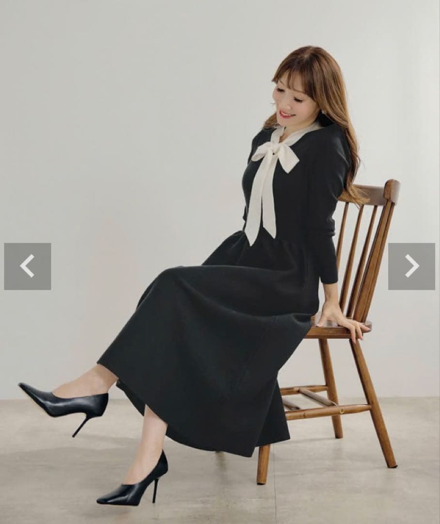 Liala×PG ニットワンピース