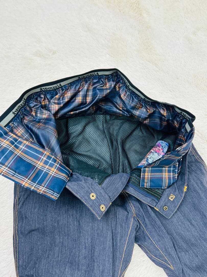 DESCENTE kissmark スキー スノーボードウェア 上下セット M
