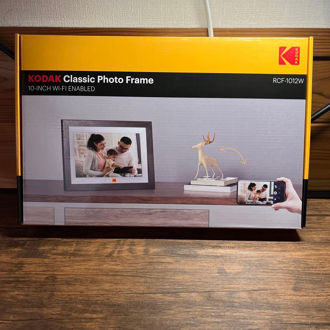 KODAK Wifi デジタルフォトフレーム 10インチ HD 32GB内蔵