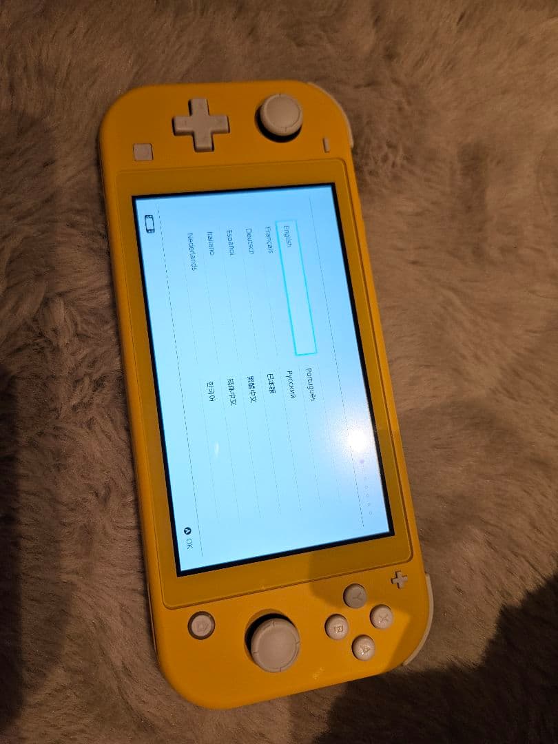 Switch ライト イエロー 本体