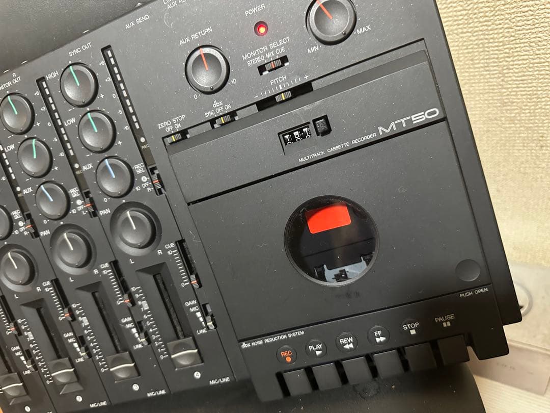 YAMAHA MT50 整備動作品　MTR マルチトラックレコーダー