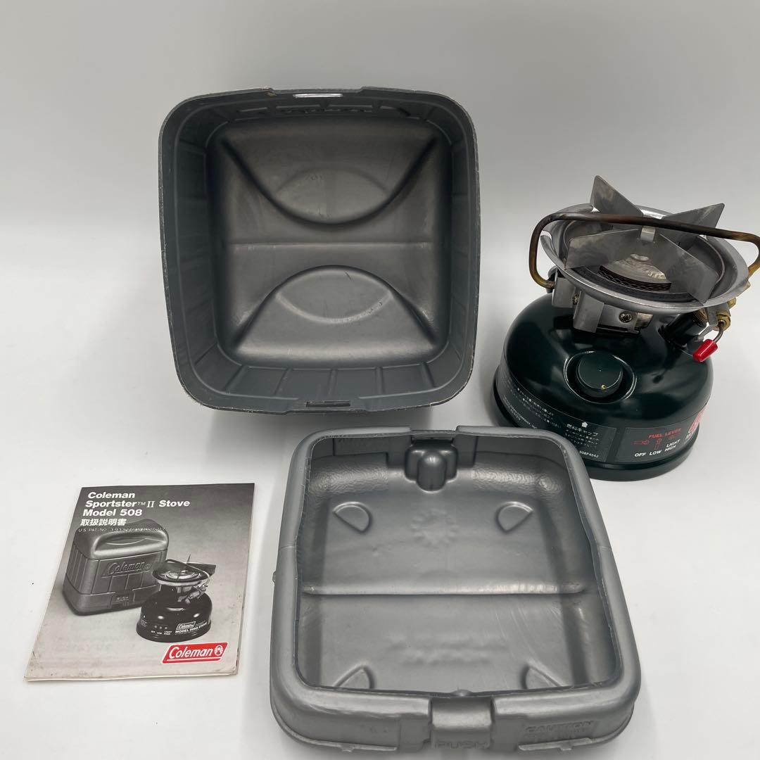 【美品】コールマン　MODEL 508A STOVE　ガソリンストーブ