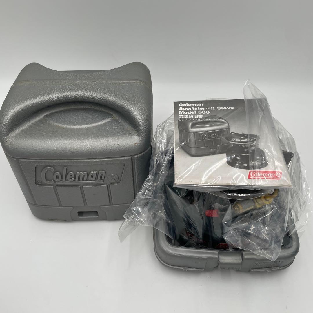 【美品】コールマン　MODEL 508A STOVE　ガソリンストーブ