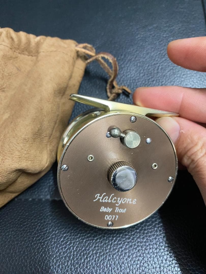 キラク　Halcyone Baby Trout フライリール　フライロッド