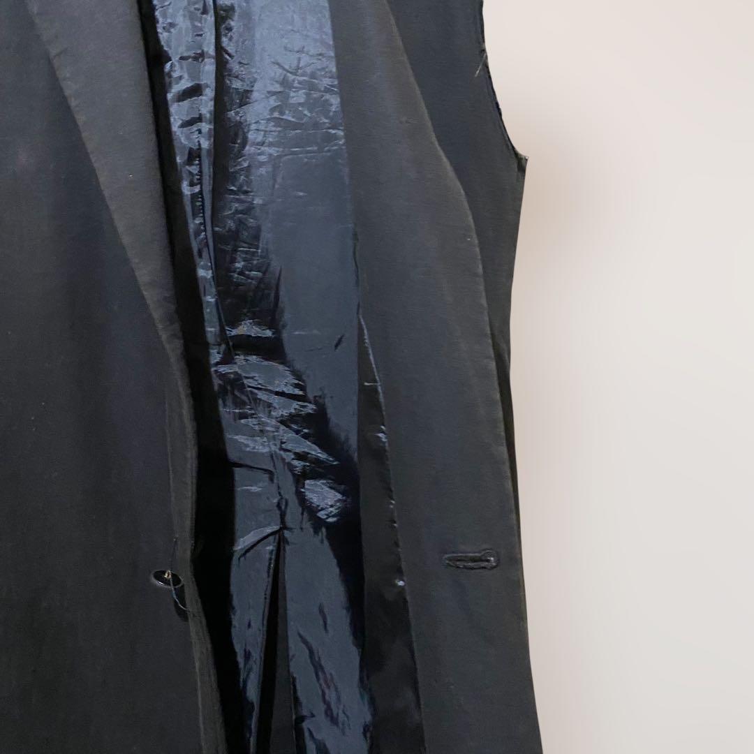 1999SS RAF SIMONS ARCHIVE ノースリーブコート ブラック