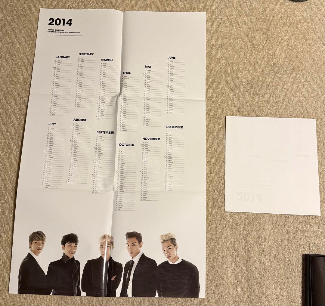 BIGBANG 2014 SEASON'S GREETINGS SOL 直筆