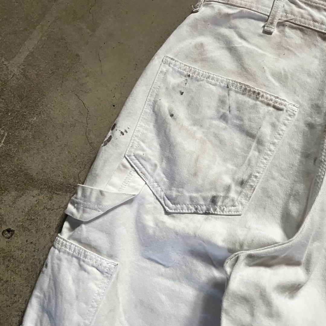 ACE DROP CLOTH ペンキ ペインターパンツ　ホワイト W33