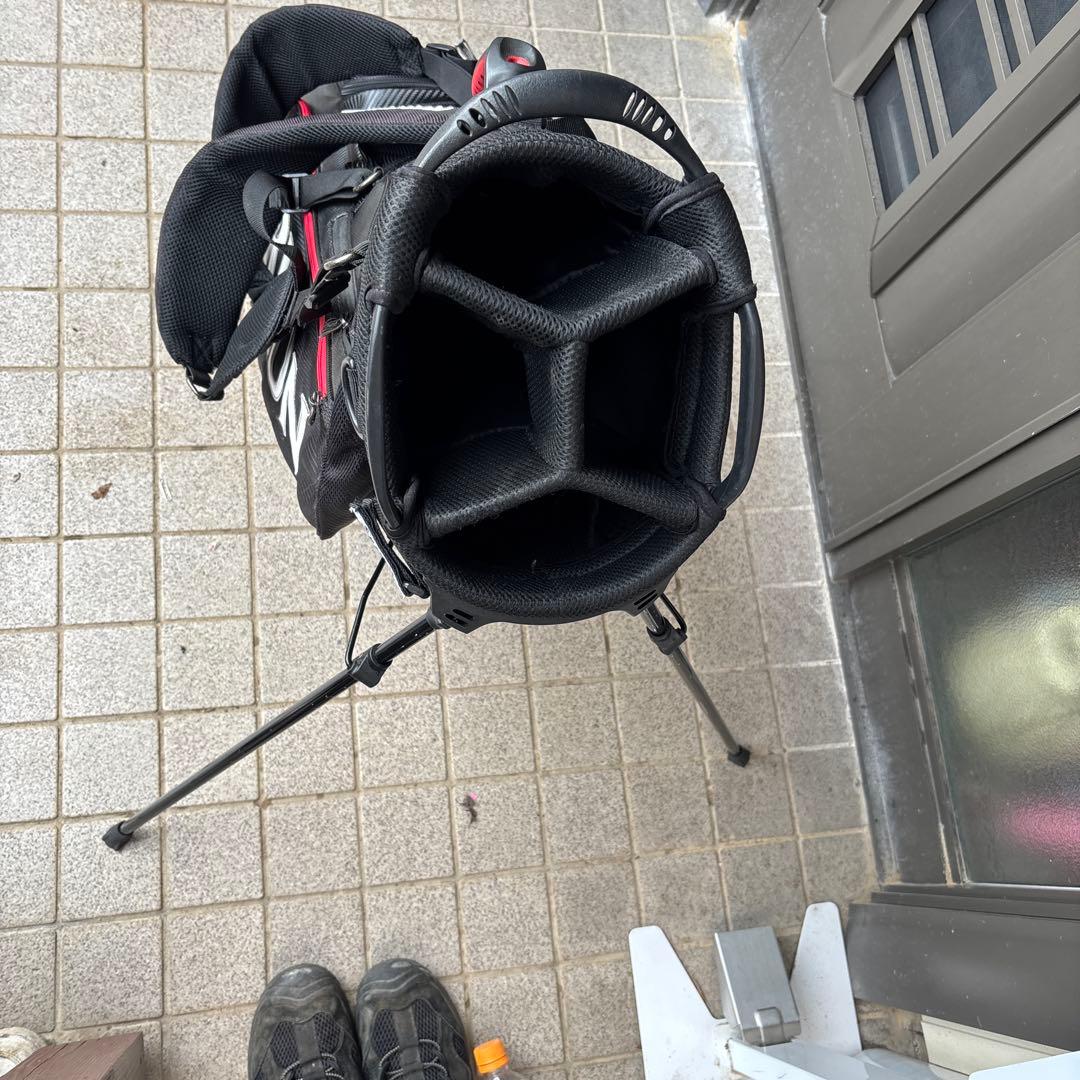 Srixon キャディバッグ 黒赤