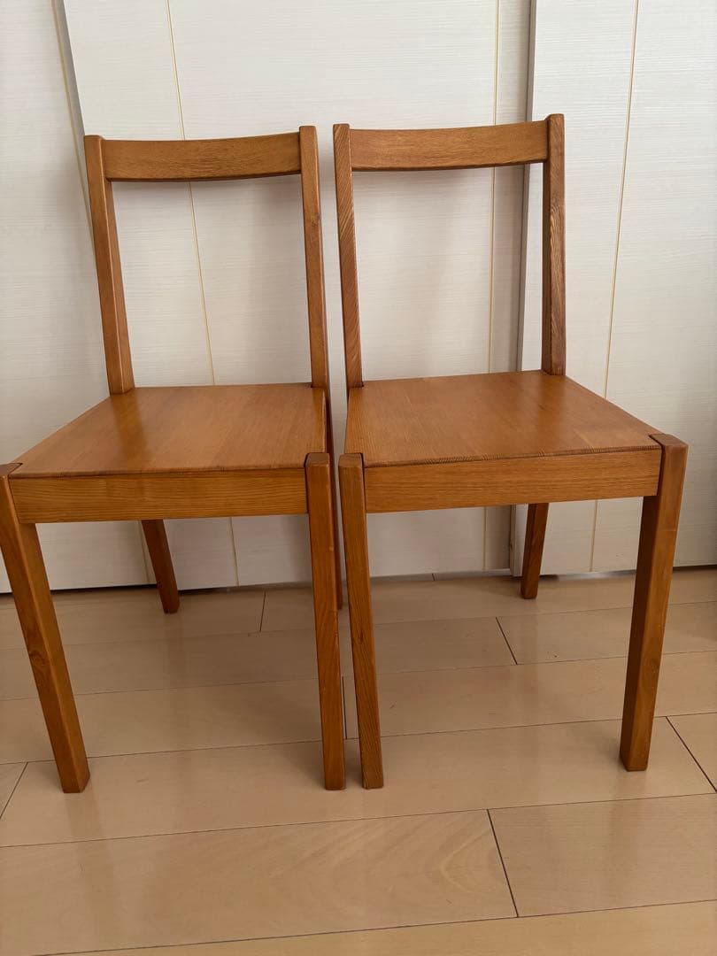 無印良品★チェア　2脚セット