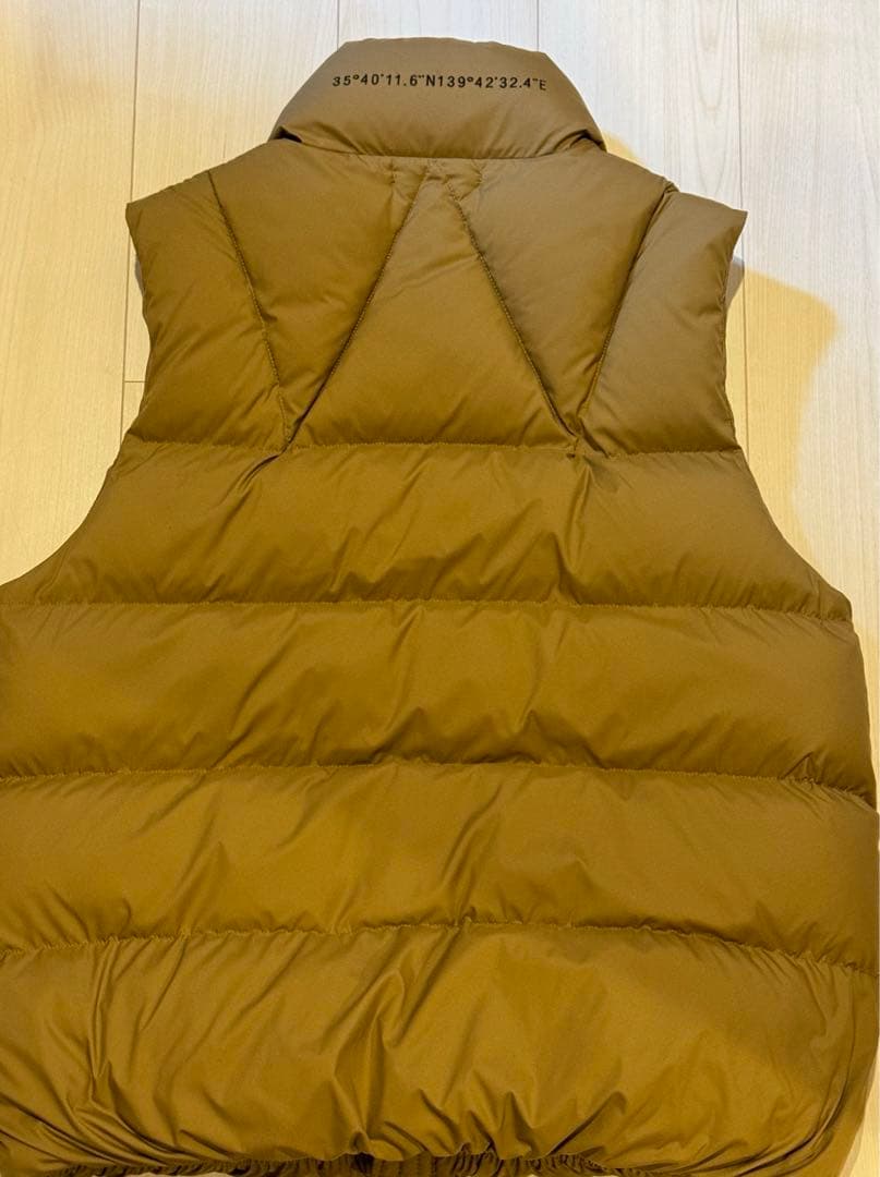 WTAPS ダウンベスト　L 212BRDT-JKM04 ブラウン