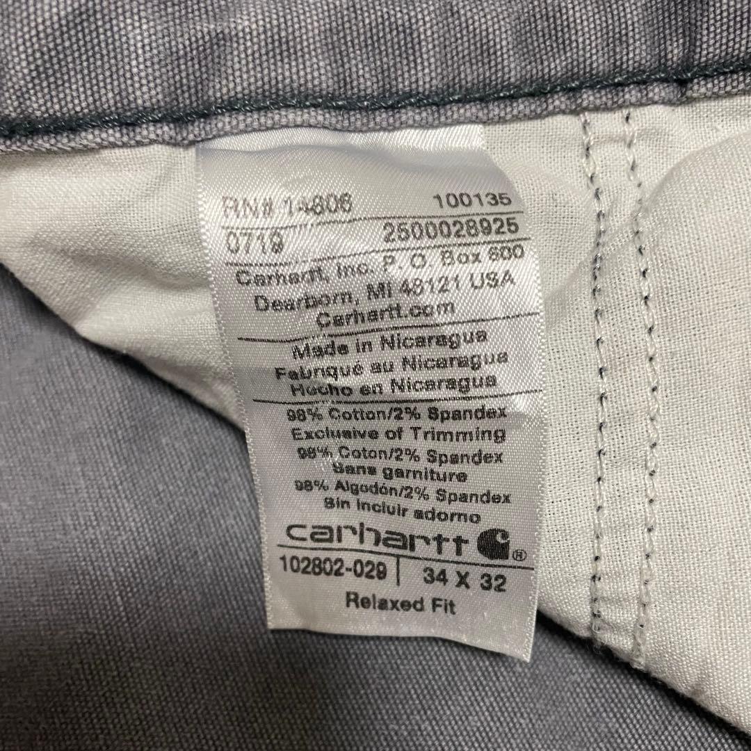 Carhartt カーハート ダブルニー ワークパンツ34×32 ダック古着
