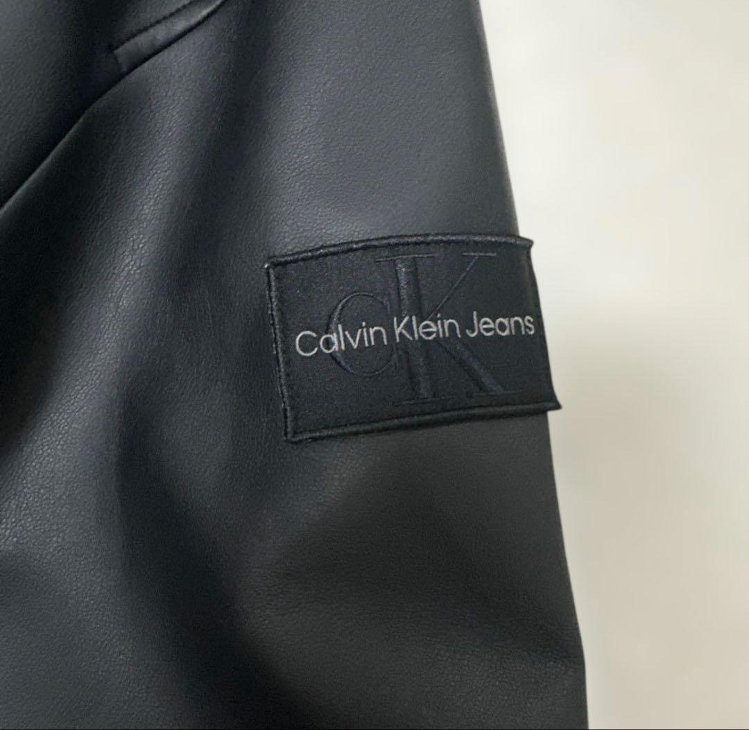 格安！  Jeans ブラックレザージャケット M