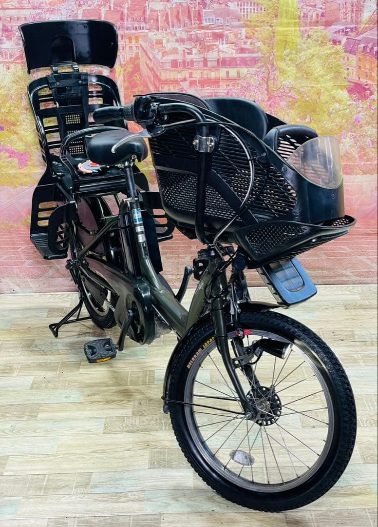 ZK3661 電動自転車 ヤマハ パスキス 子供乗せ 20インチ 送料無料