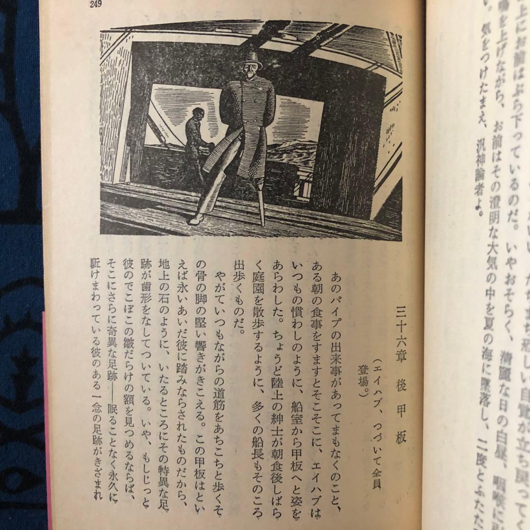 【絶版・希少】白鯨　上中下3巻セット　メルヴィル　阿部知二訳　岩波文庫
