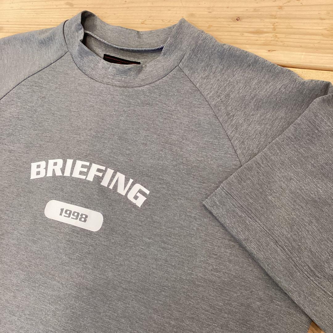 新品　BRIEFING 正規品　COLLEGE LOGO HIGHNECK