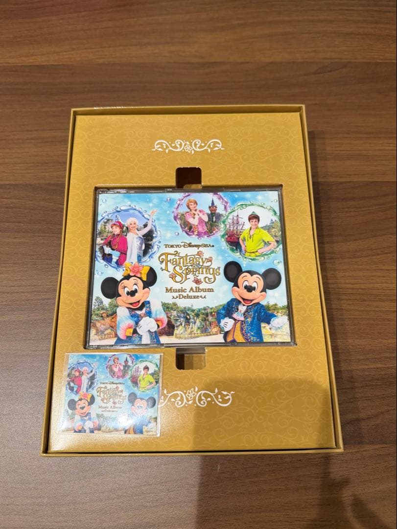 東京ディズニーシー ファンタジースプリングス アルバム デラックス cd